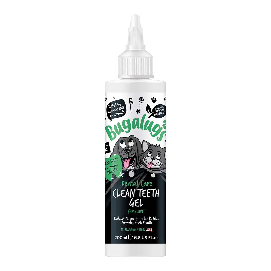 Bugalugs Dog & Cat Dental Gel 200ml