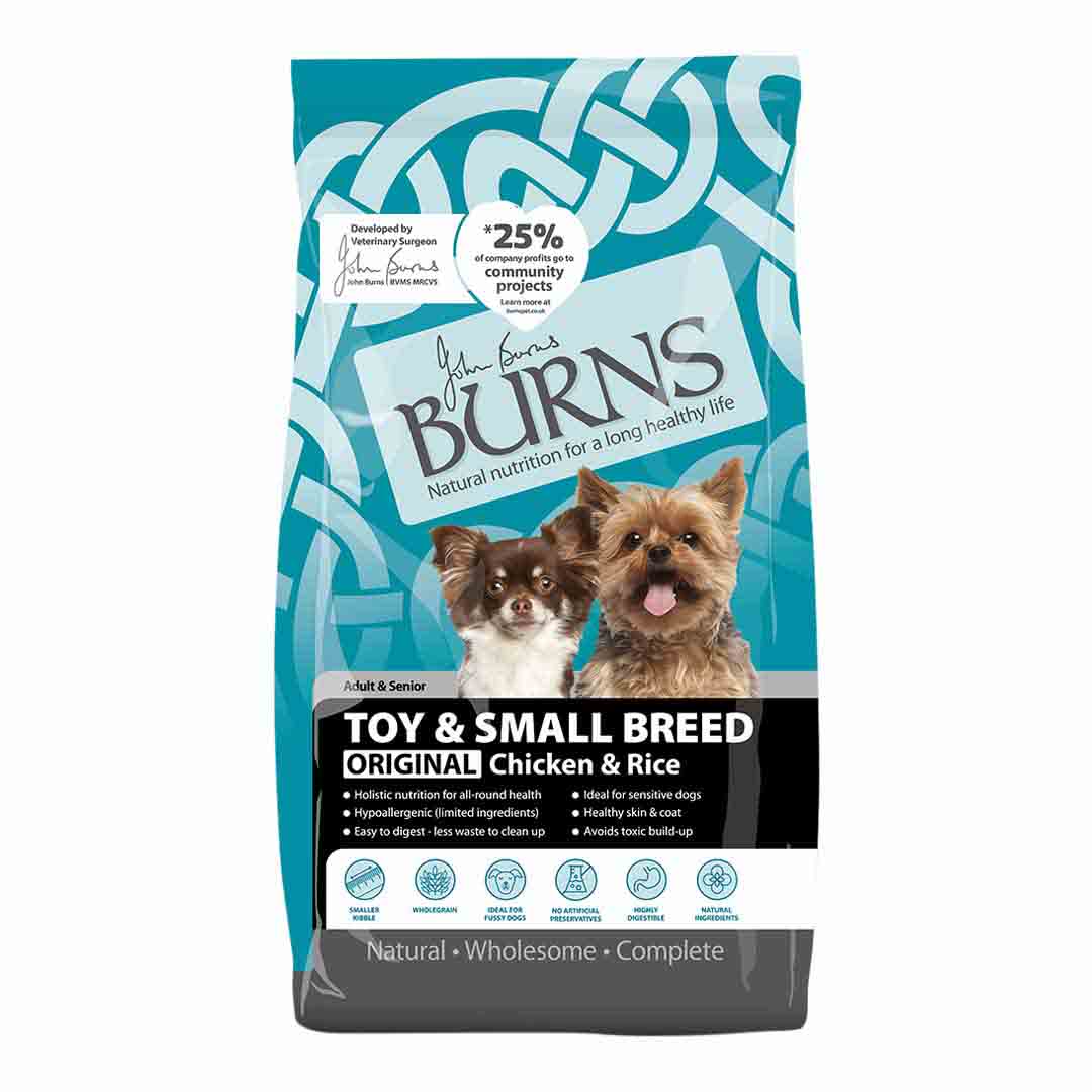 Burns Toy & Small Breed Dog Food 2kg