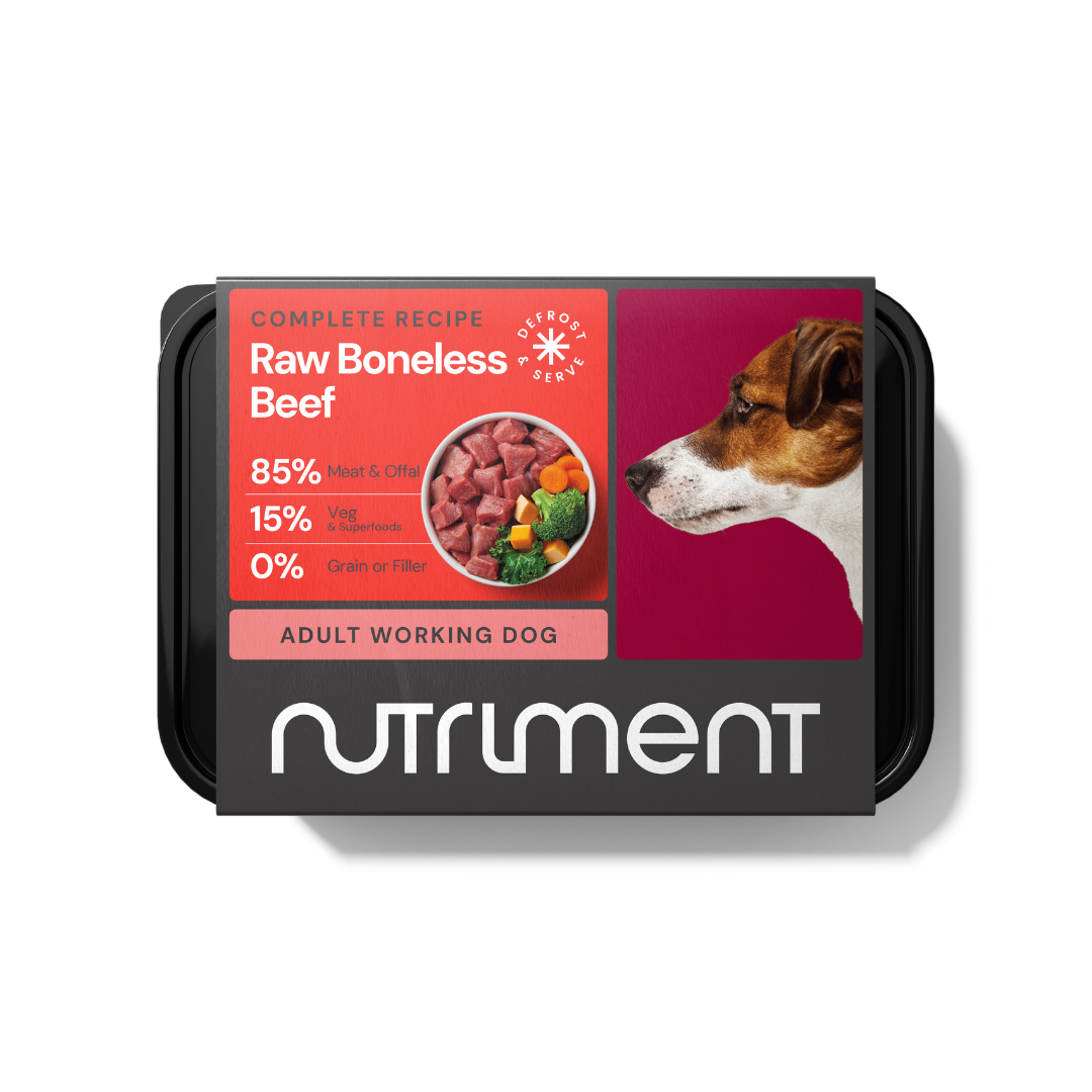 Nutriment Boneless Beef Formula Dog Food 500g