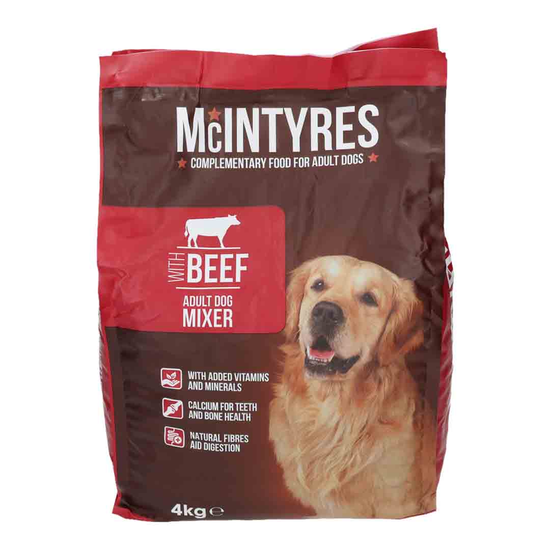 Mcintyres Adult Dog Food Mixer 4kg
