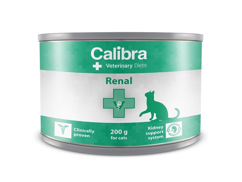 Calibra Veterinary Diet Cat Food Renal Can 6x200g