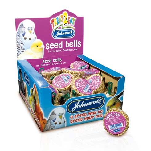Johnson's Seed Bell For Budgies And Parakeets 34g