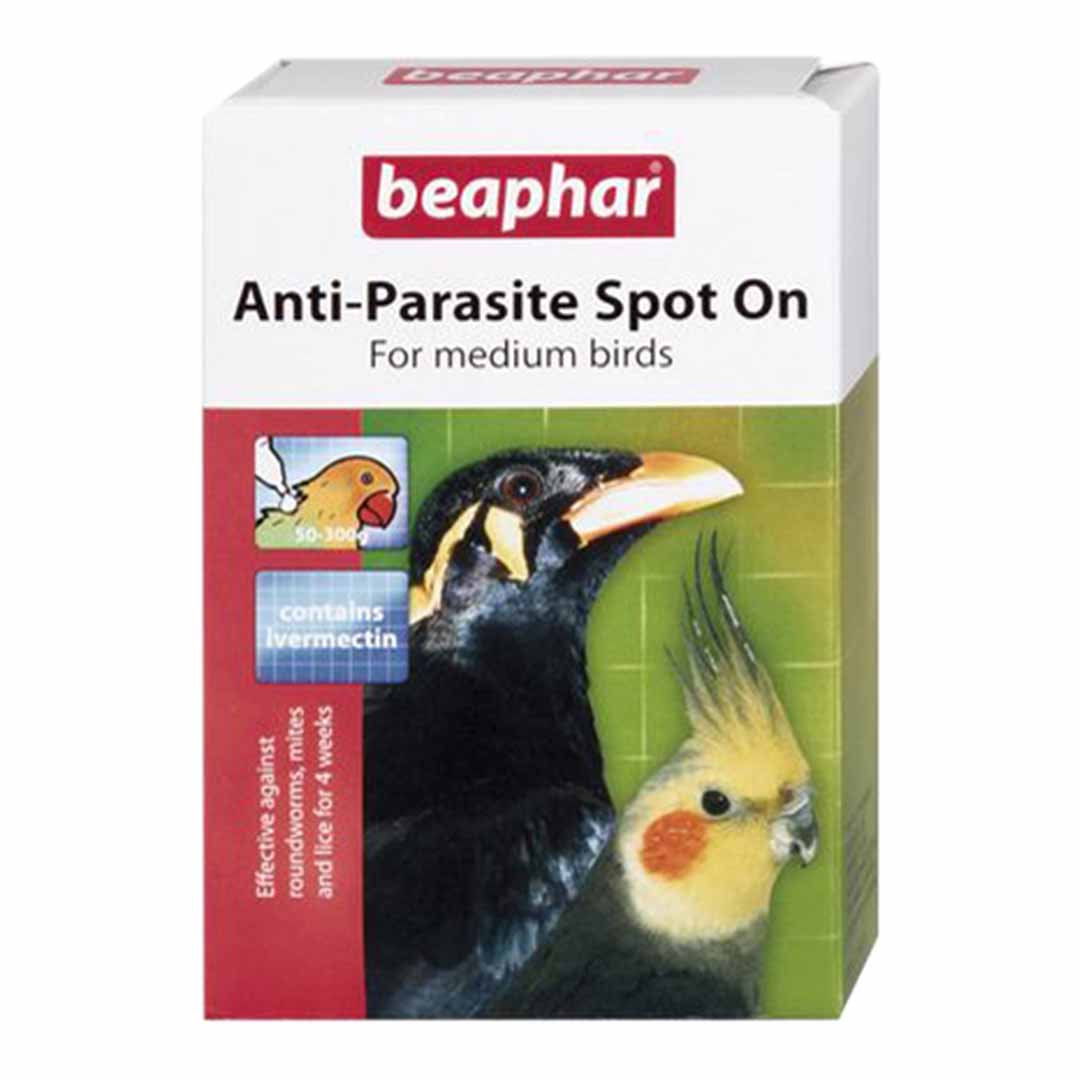 Beaphar Anti-Parasite Spot On For Medium Birds
