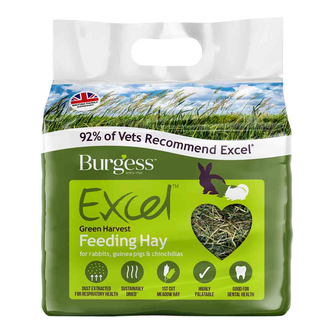 Excel Green Harvest Hay, 1Kg