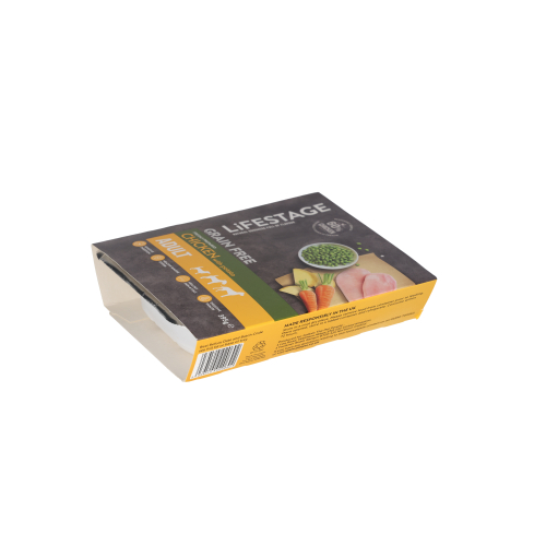Lifestage Grain Free Adult Chicken and Potato Dog Food 395g