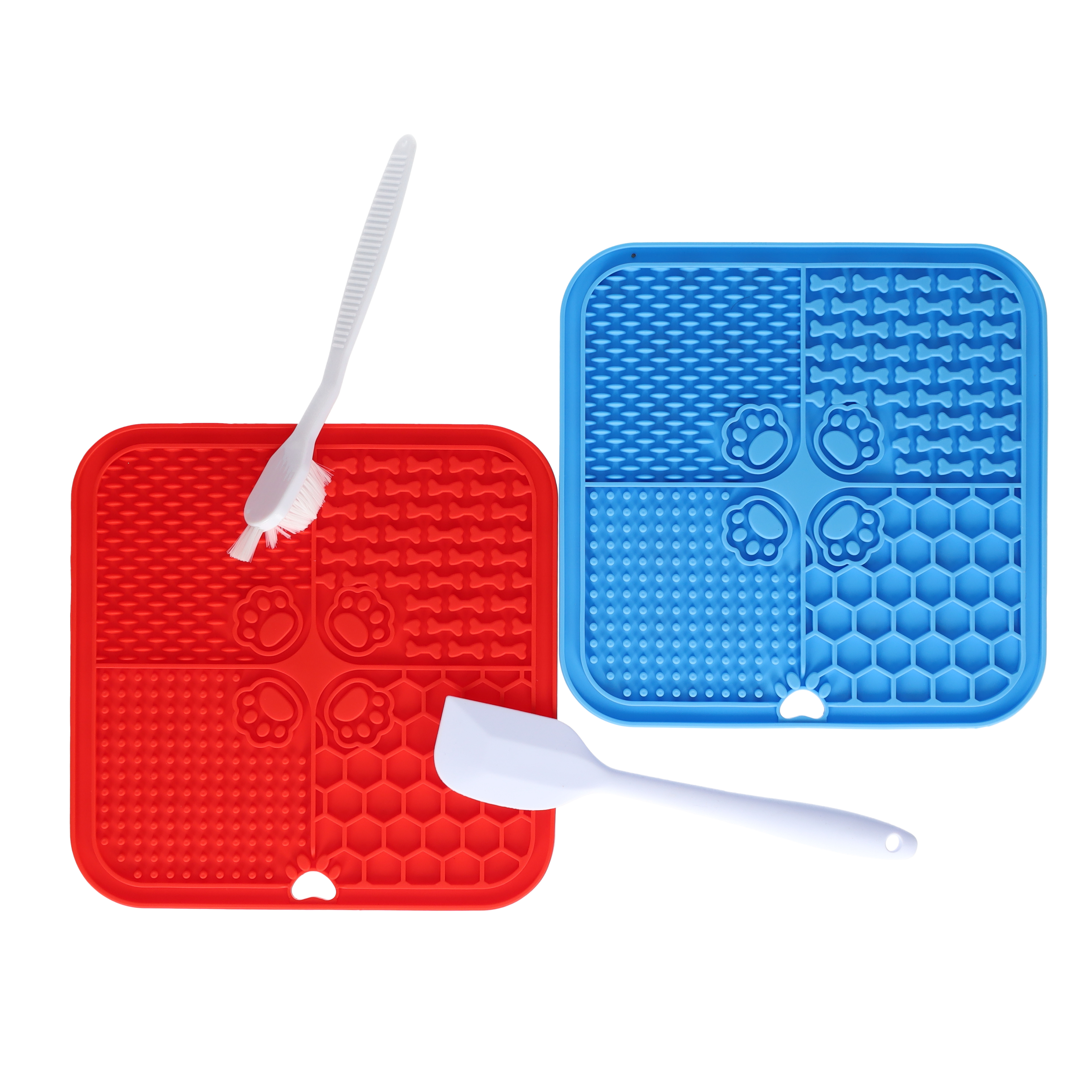 Rufus & Rosie Twin Pack Lick Feeding Mat