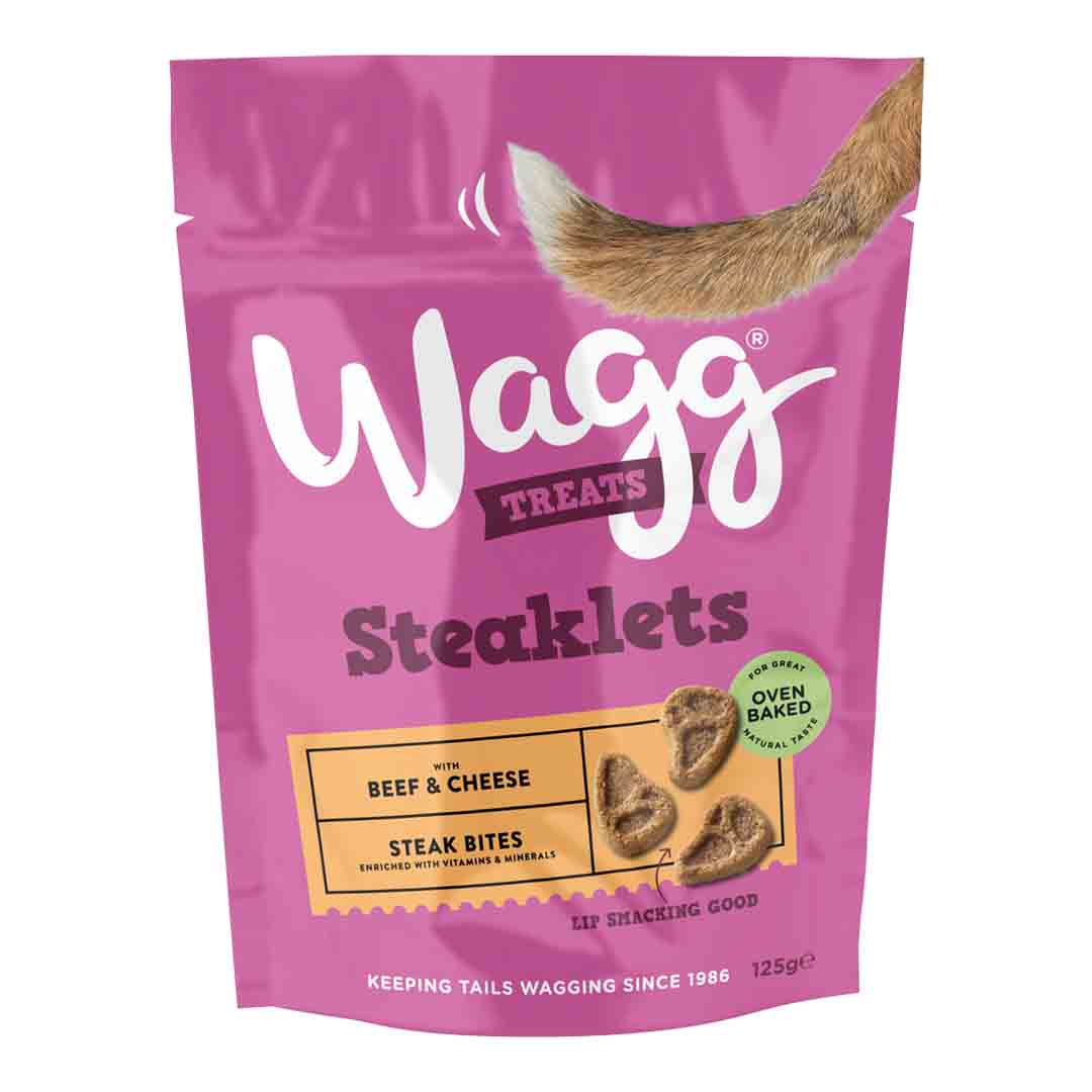 Wagg Steaklets Dog Treats 125g
