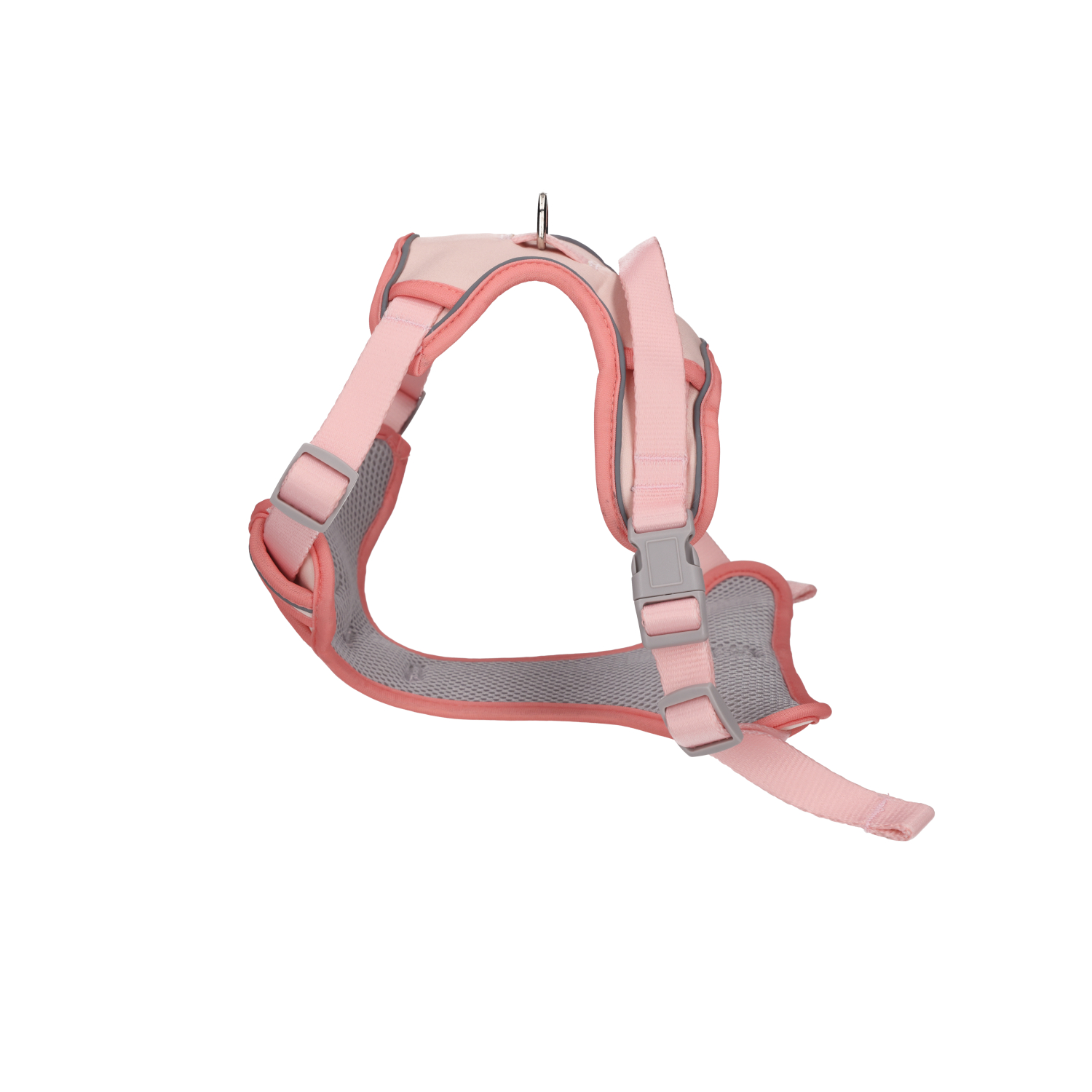 Rufus & Rosie Dog Harness & Lead Set Peach, Large