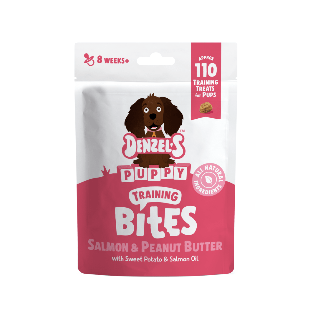 Denzel's Salmon & Peanut Butter Puppy Training Bites 100g