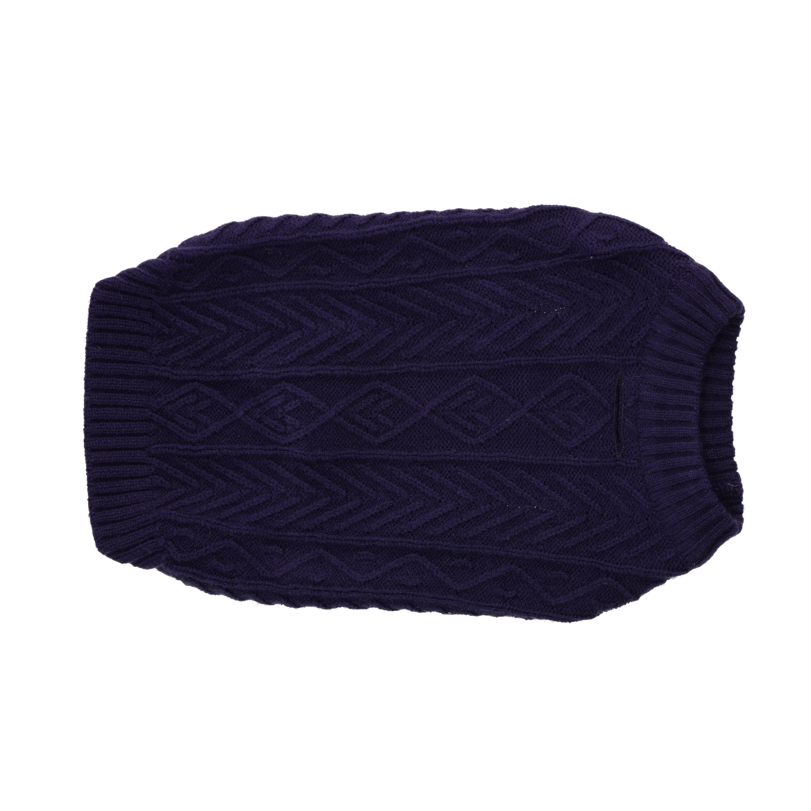 Rufus & Rosie Sleeveless Dog Jumper Navy Small