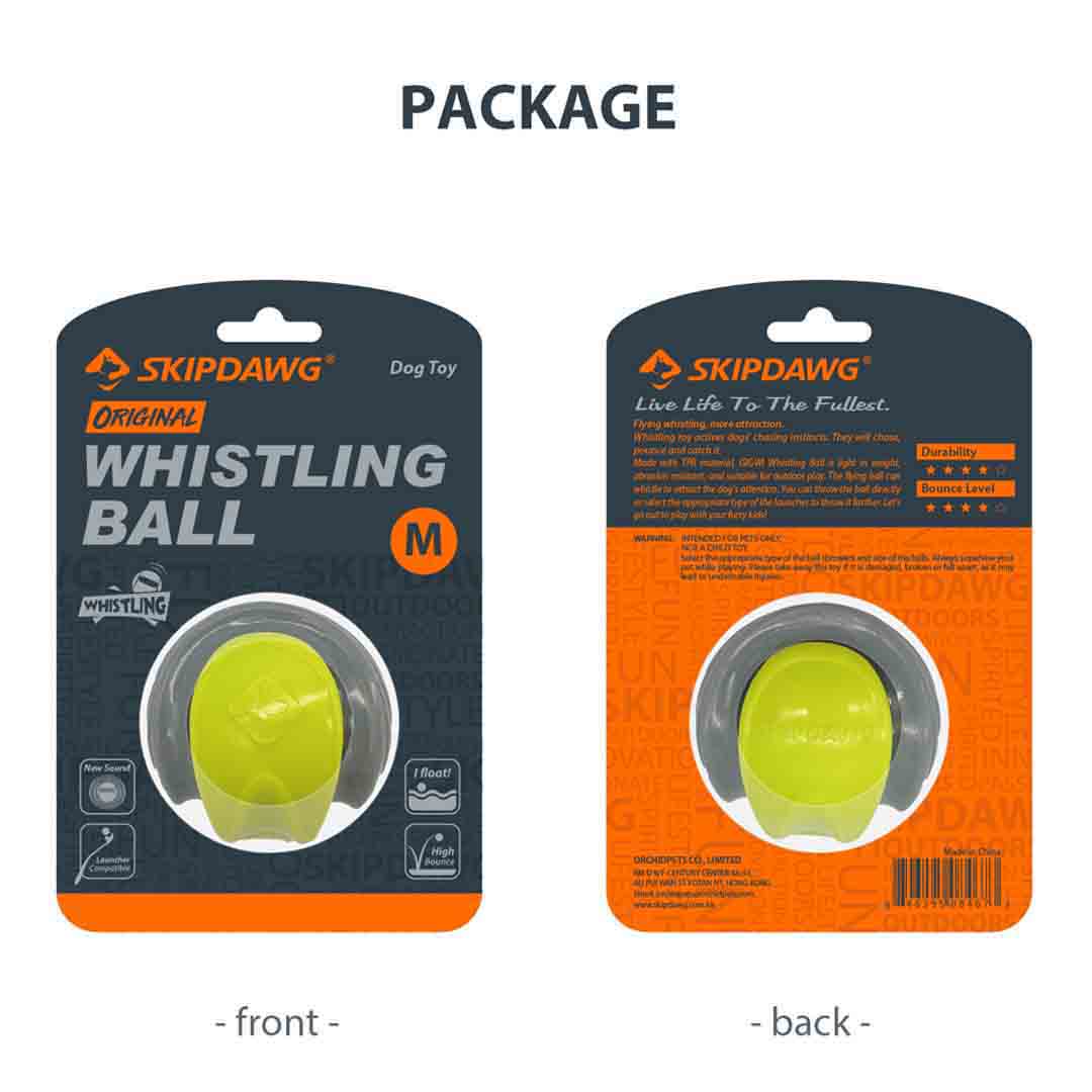 Skipdawg Whistling Fetch Ball