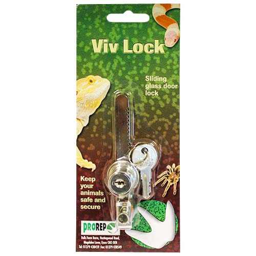ProRep 100mm Sliding Glass Door Vivarium Lock