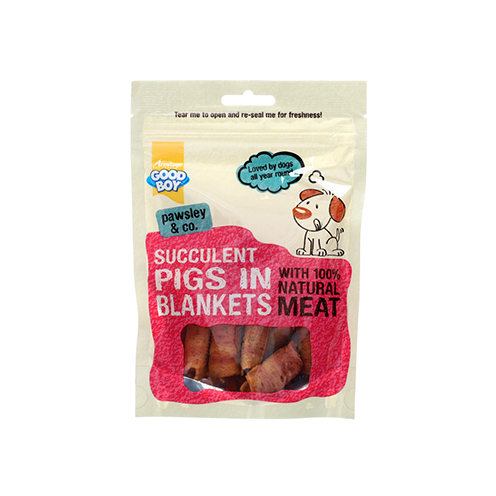 Good Boy Pawsley Pigs in Blankets, Dog Treats, 80g