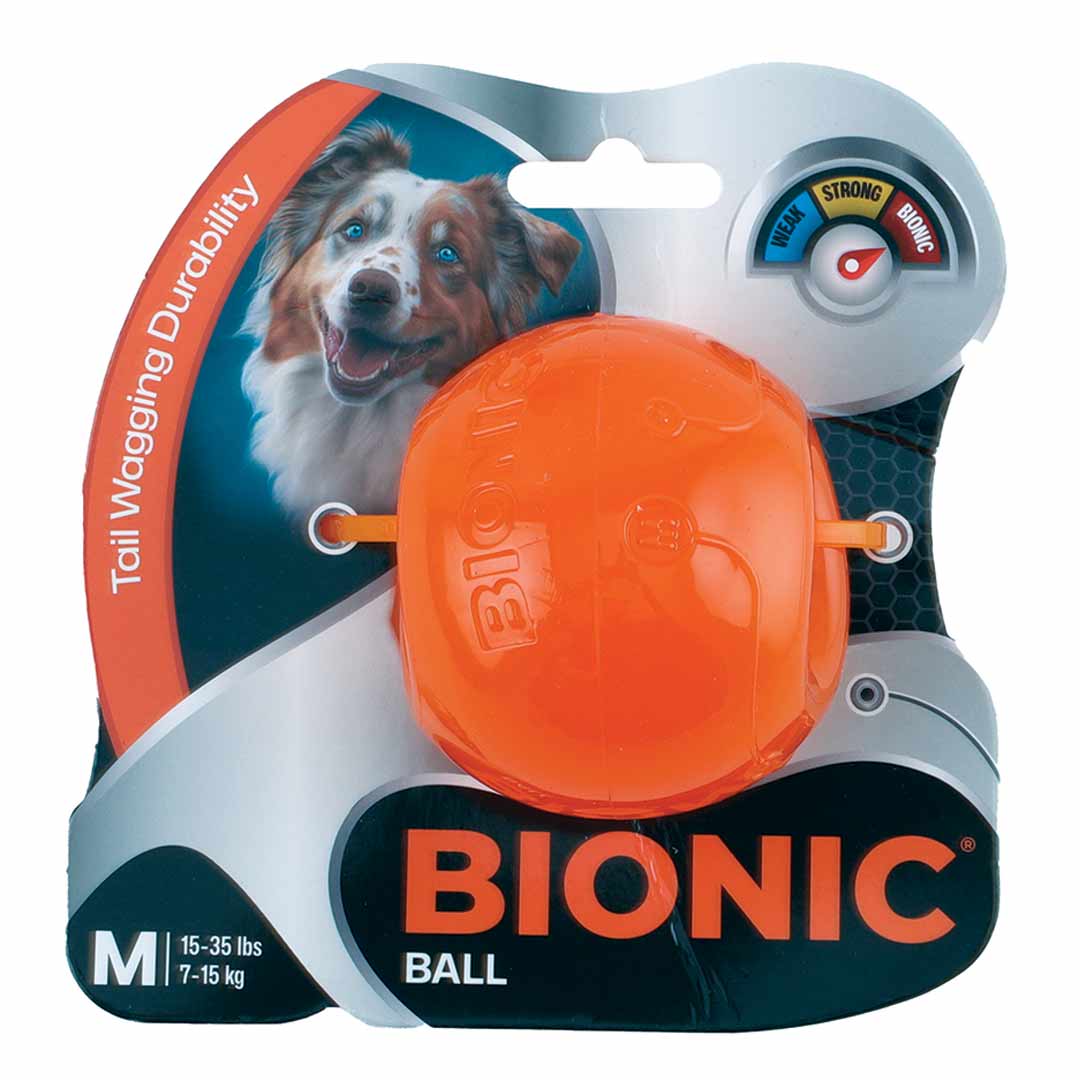 BIONIC Ball Dog Toy, Medium 