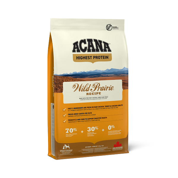 ACANA Wild Prairie Dry Dog Food 11.4kg