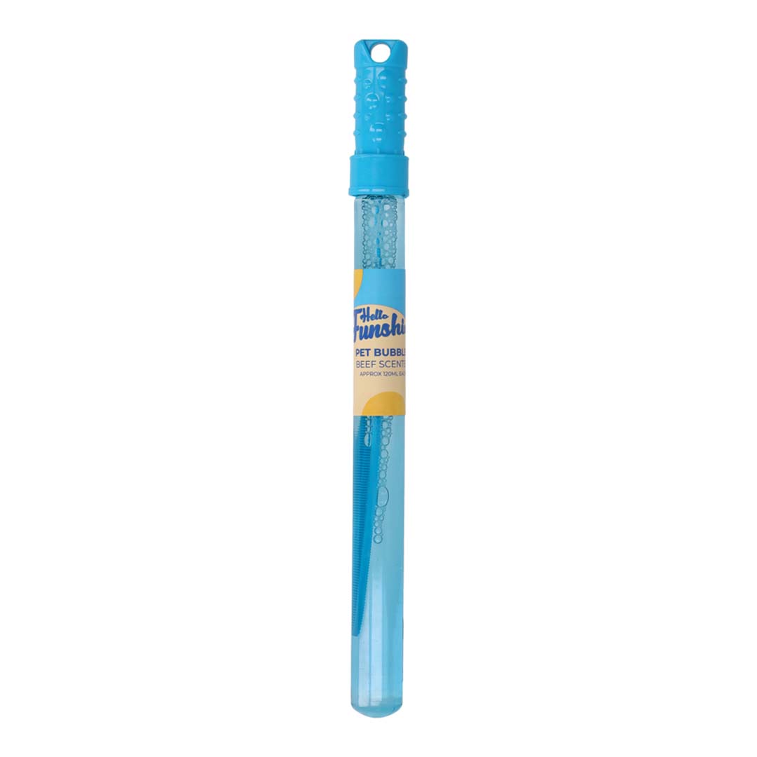 Rufus & Rosie Chicken & Beef Scented Bubble Wand, Dog Toy
