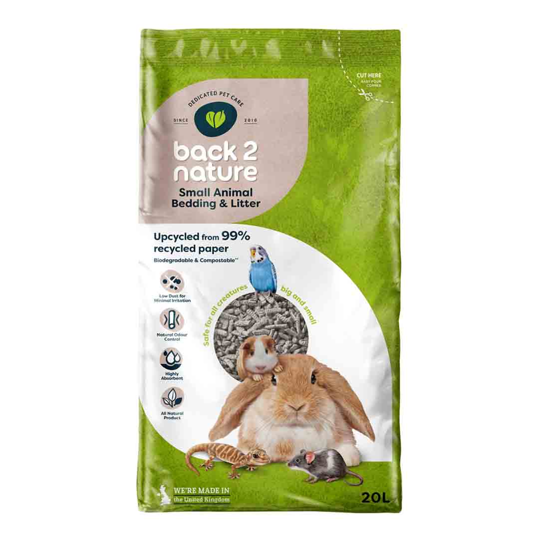 Back 2 Nature Small Animal Bedding & Litter 20L