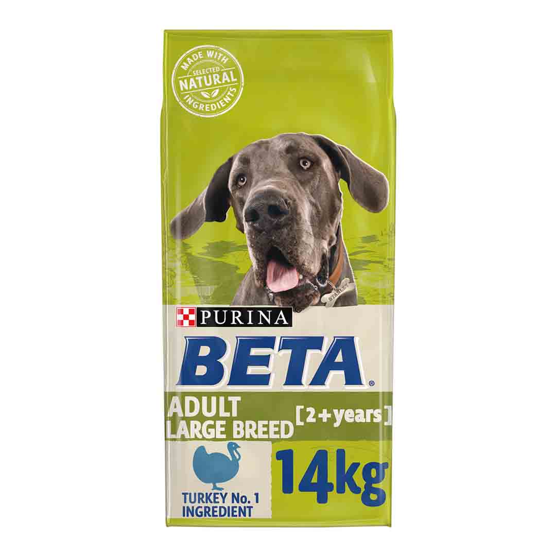 BETA Adult Large Breed Dog Food with Turkey 14kg
