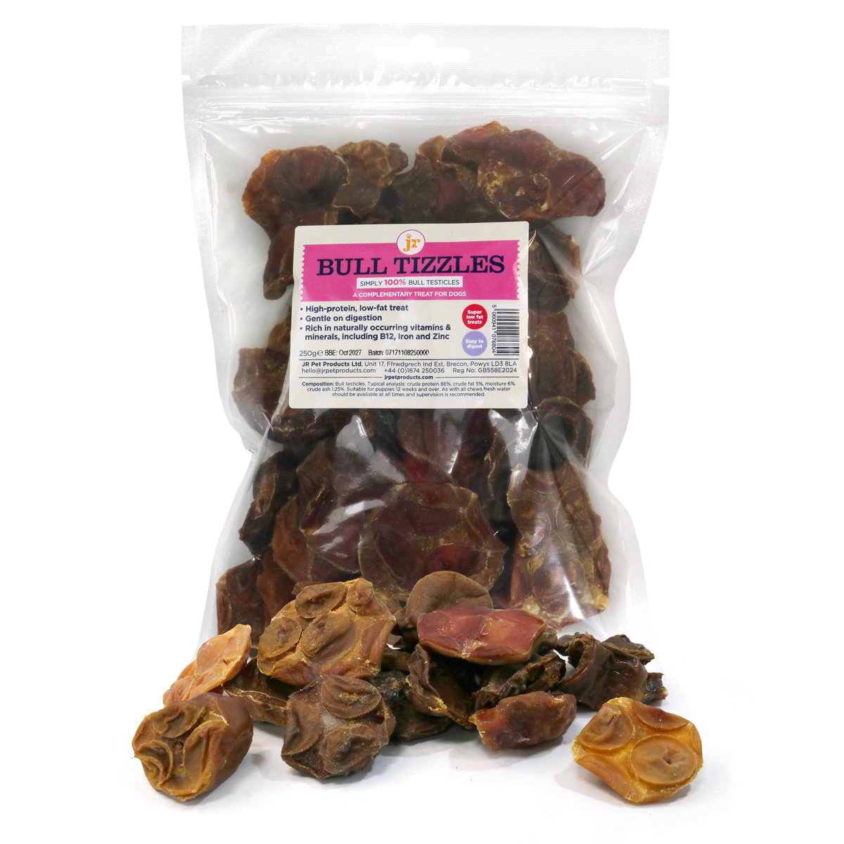 Jr Pet Products Bull Tizzles 250g