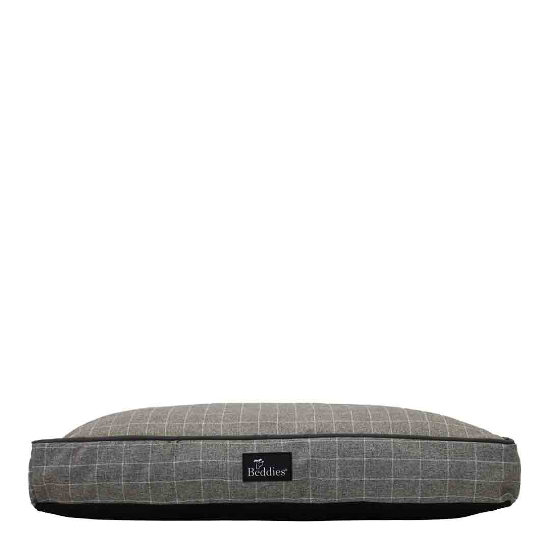 Beddies Grey Check Mattress Large