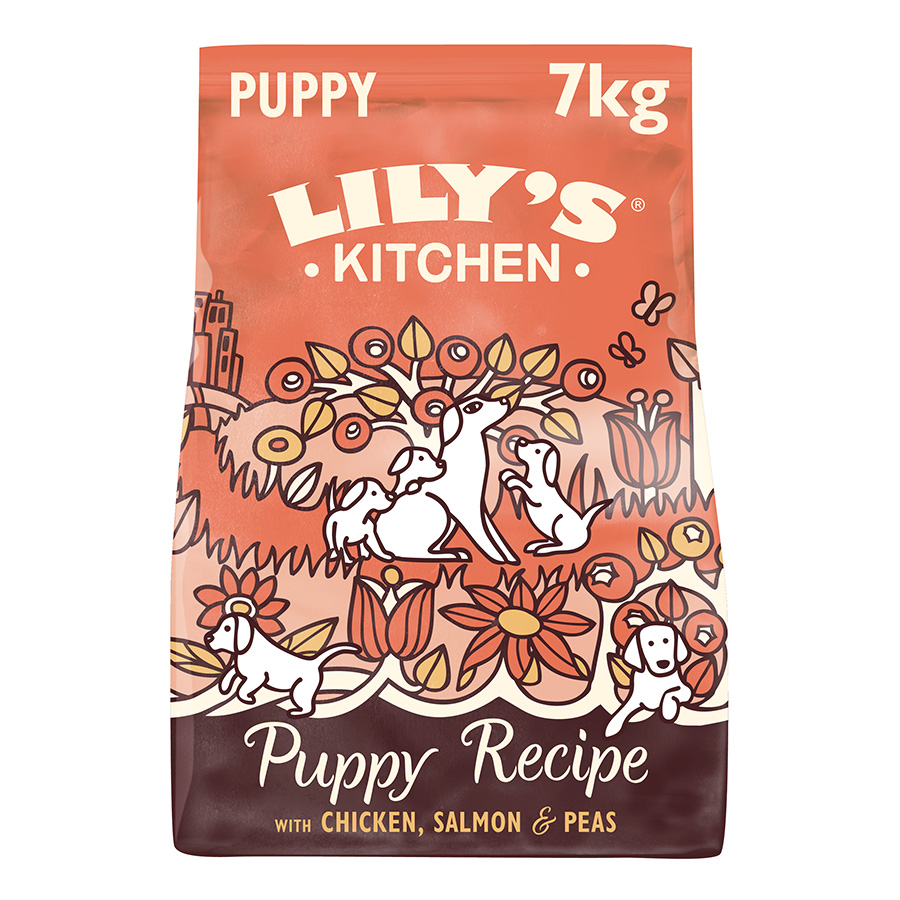 Lilys Kitchen Dog Chicken & Salmon Puppy Recipe Dry Food 7kg