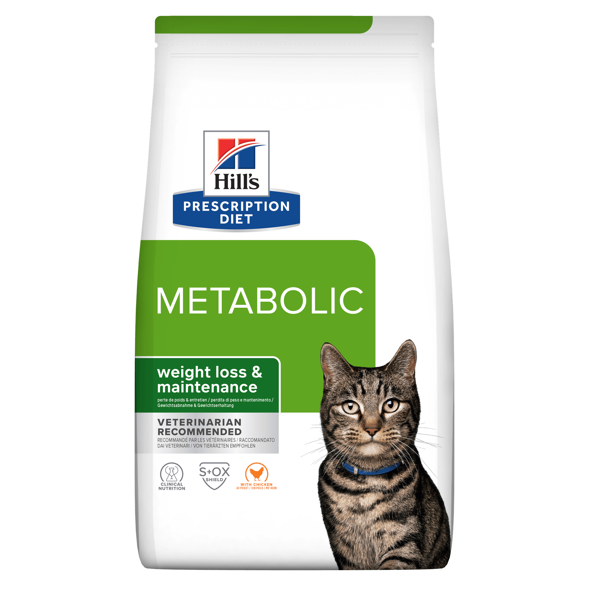 Hill's Prescription Diet Metabolic Weight Management Dry Cat Food With Chicken 3kg