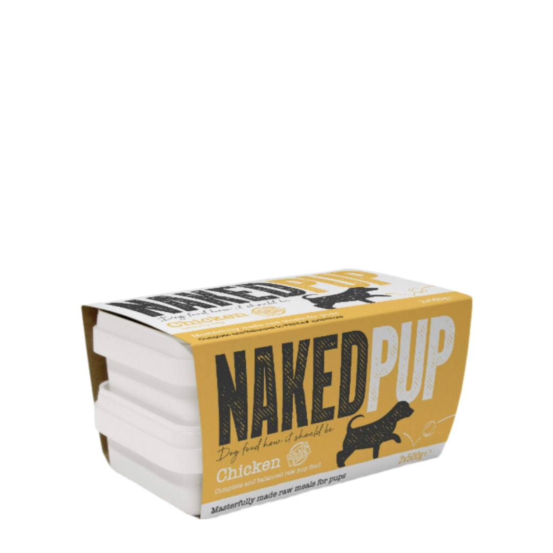 NAKED Dog Raw Dog Food, Puppy Chicken 2x500g