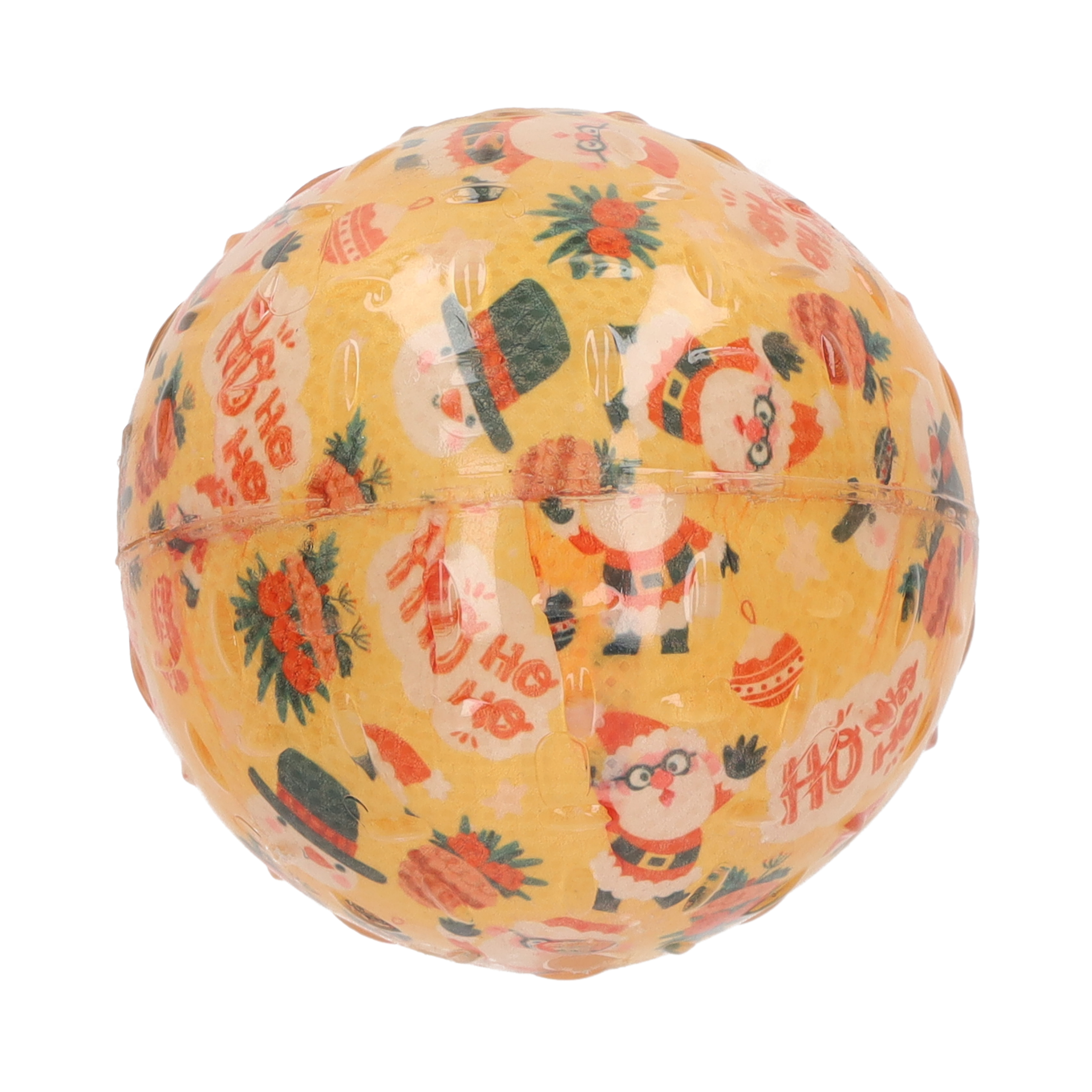 Rufus & Rosie Christmas Rubber Ball Dog Toy