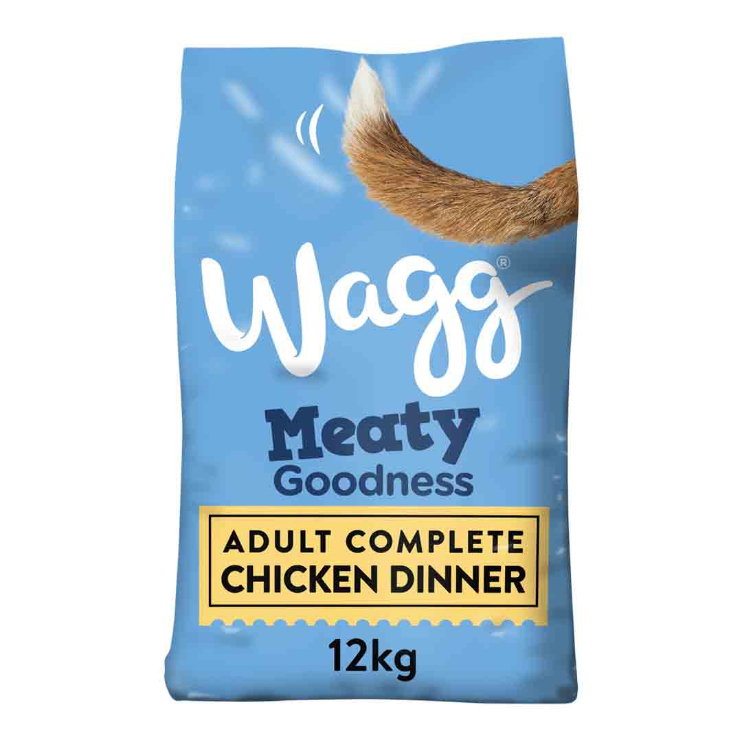 Wagg Meaty Goodness Complete Dog Food with Chicken 12kg