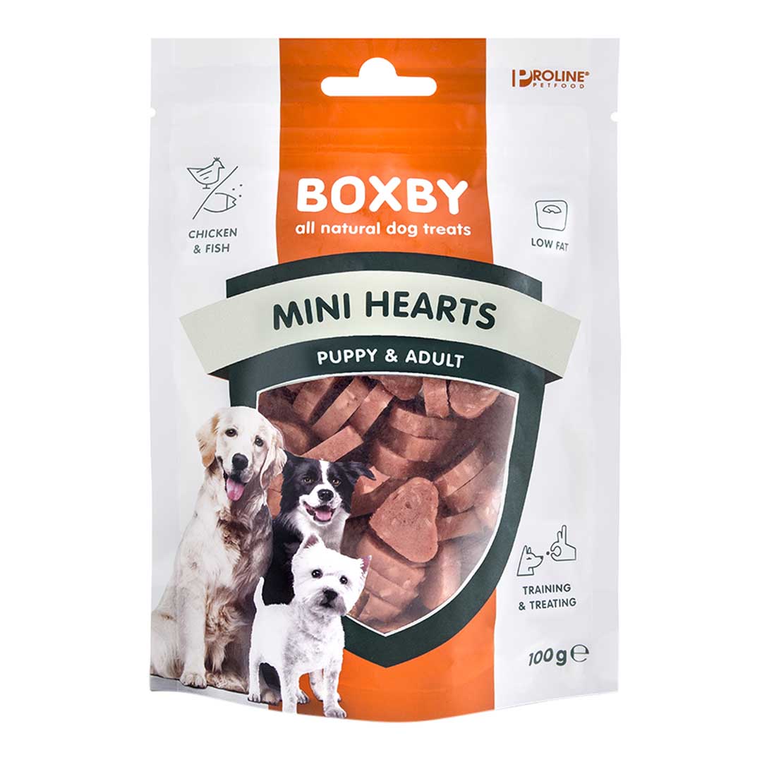 Boxby Puppy Snacks Mini Hearts