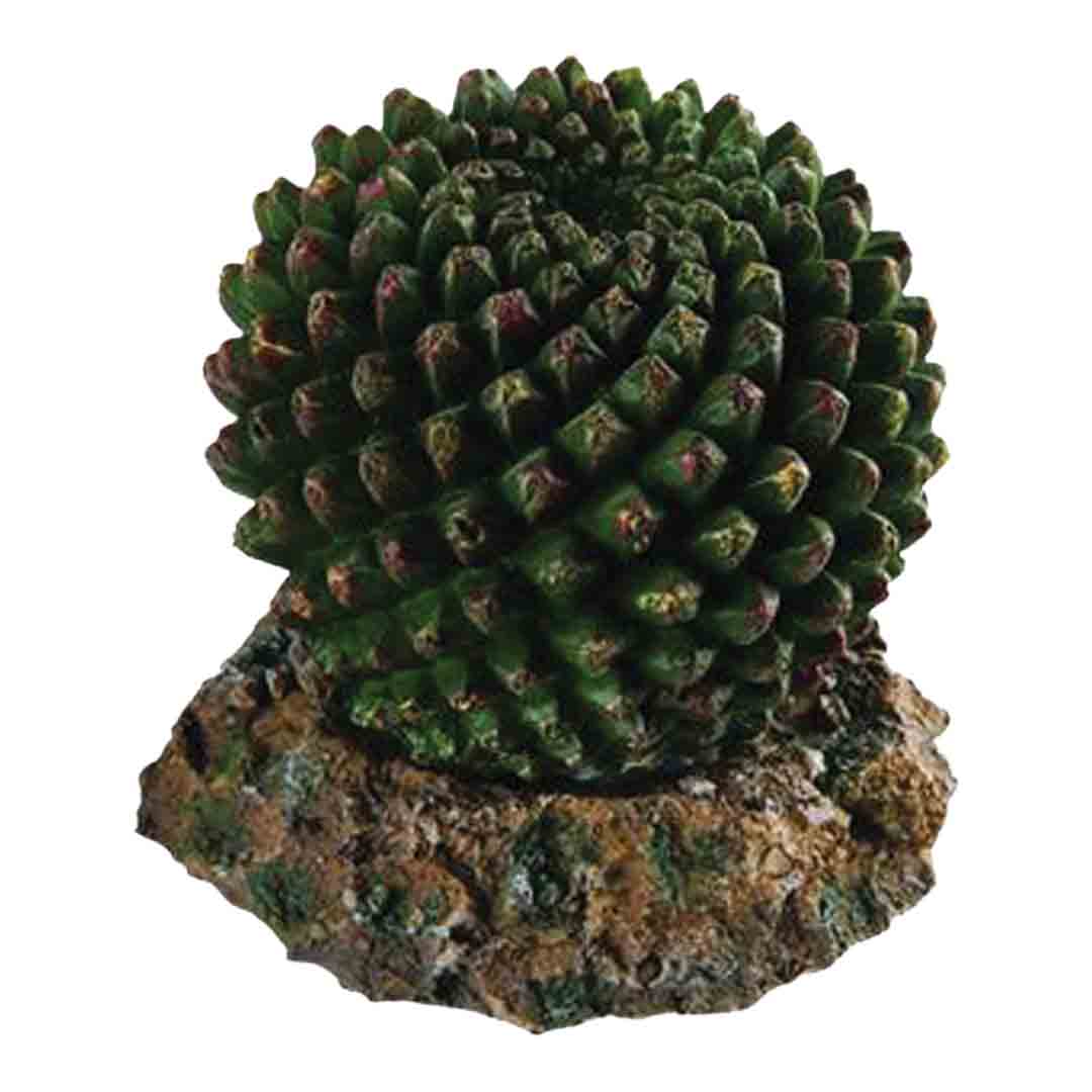 Repstyle Cactus with Rock Base Reptile Vivarium Accessory