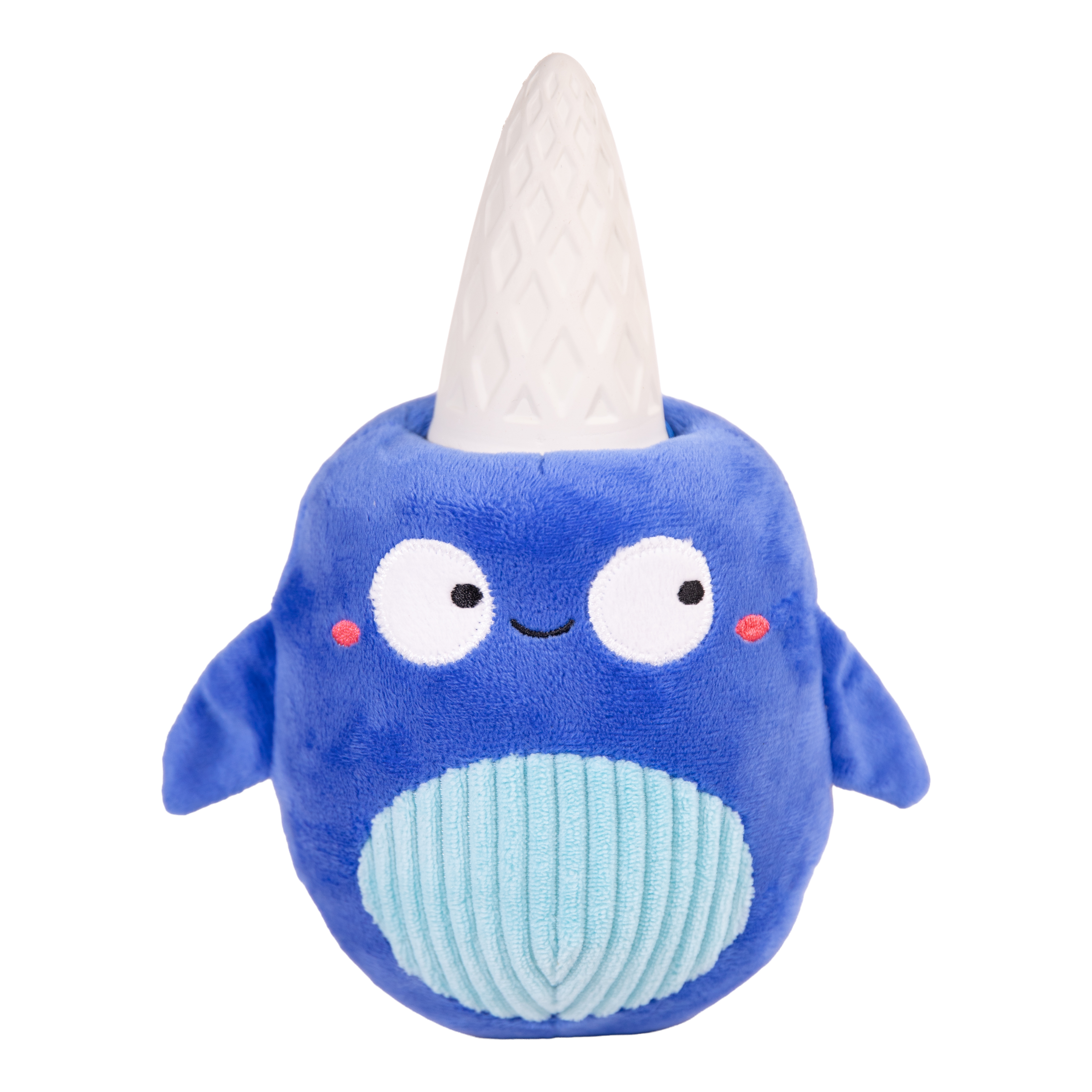 Rosewood Rip'n'Reveal Whale Plush Dog Toy