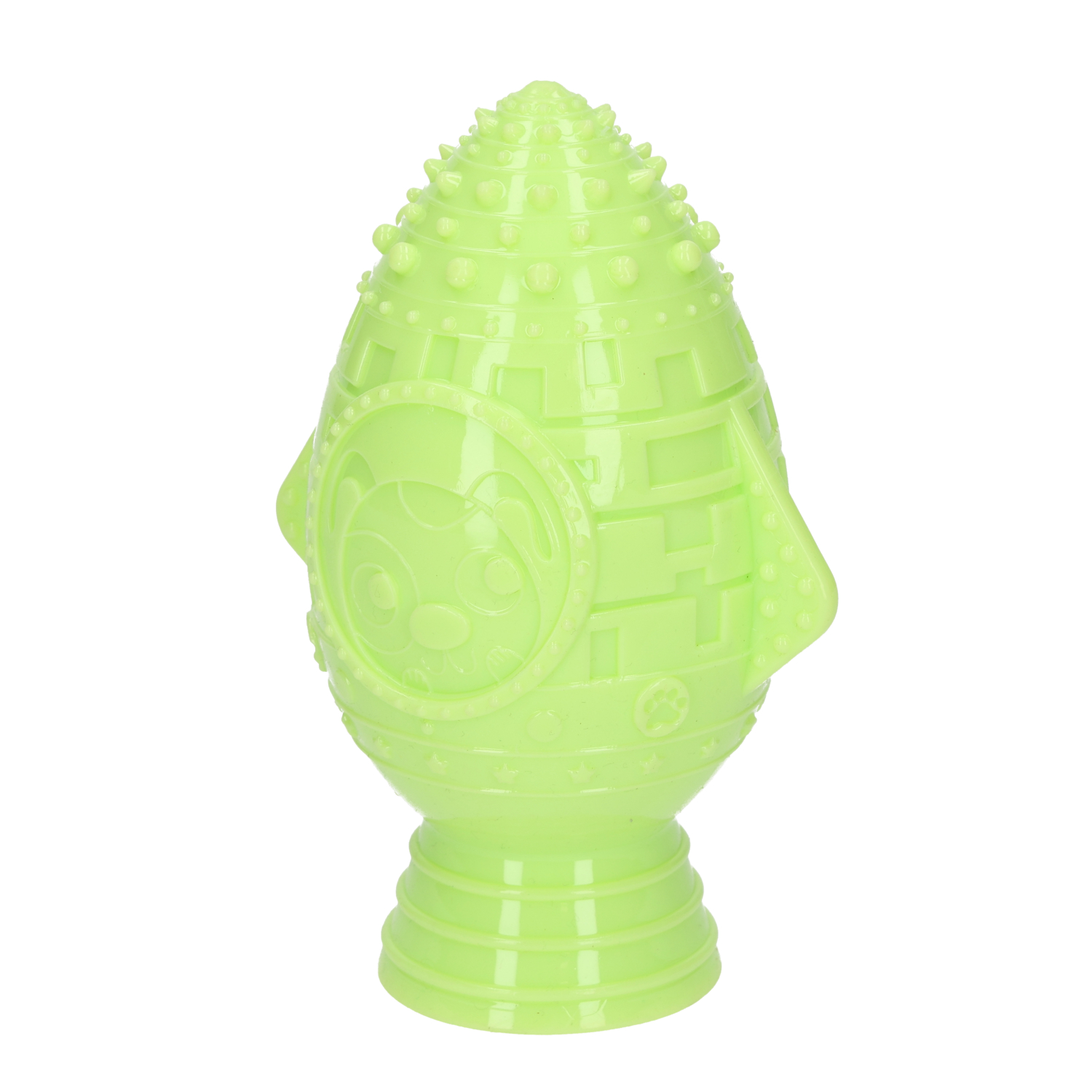 Smart Choice Squeaky Rubber Space Rocket Dog Toy