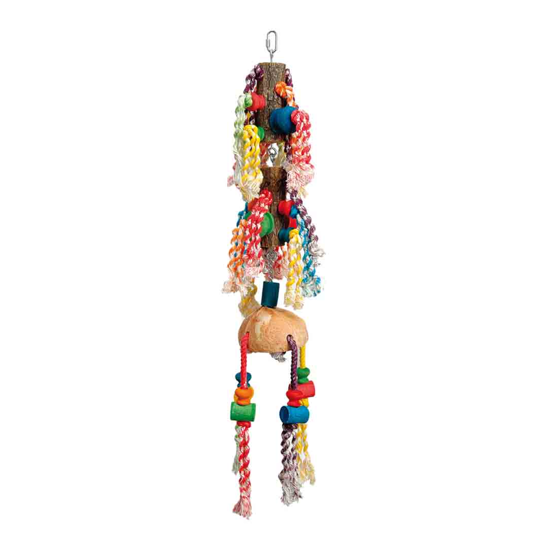Liberta Rainbow Twirl Bird Toy