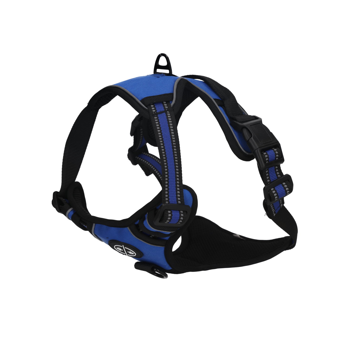 Rufus & Rosie Adjustable Blue Sports Dog Harness, Small