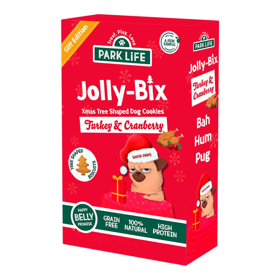Jolly-Bix Turkey & Cranberry Dog Biscuits 300g