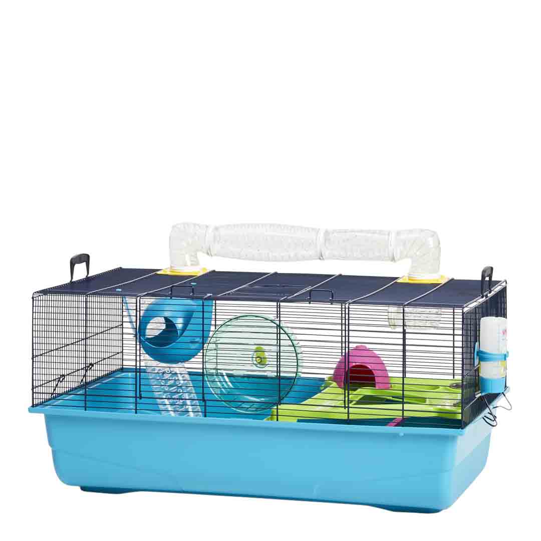 Savic Sky Metro Hamster Cage, Navy Blue