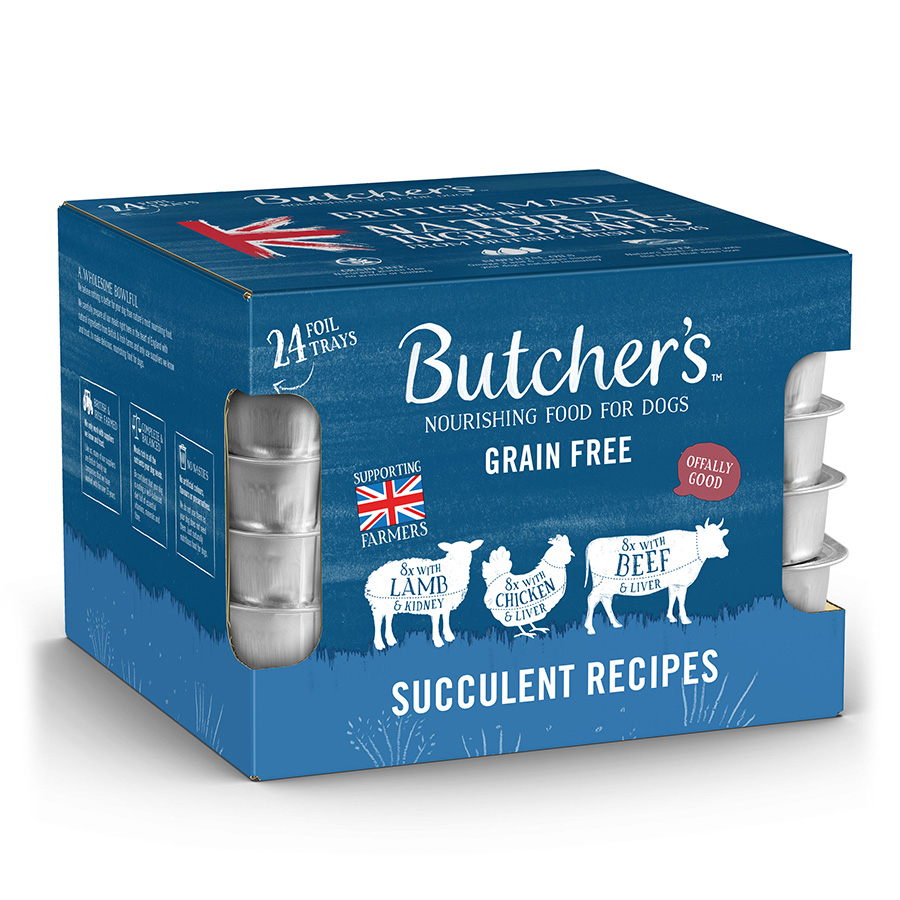 Butcher's Succulent Recipes Adult Wet Dog Food 24x150g