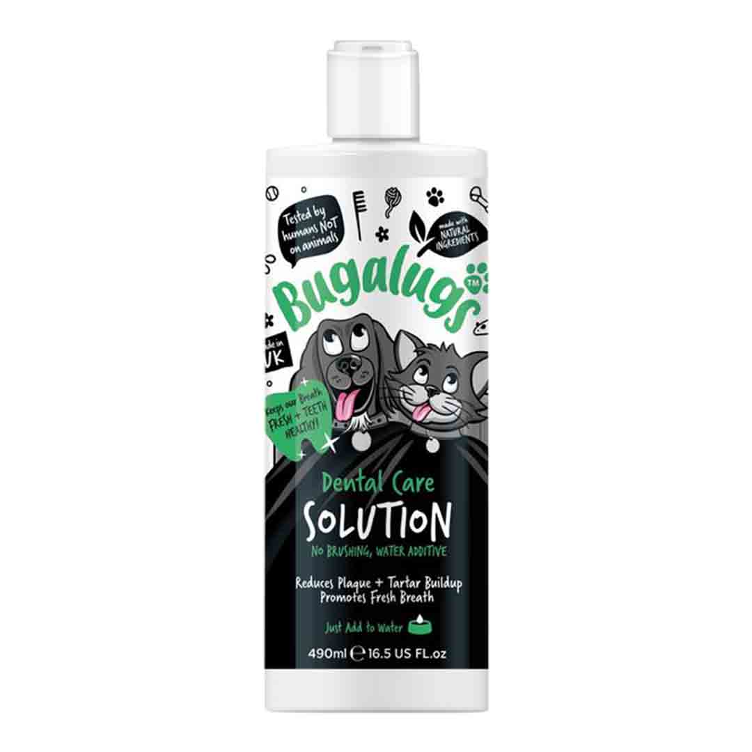 Bugalugs Dog & Cat Dental Care Water Additive 490ml