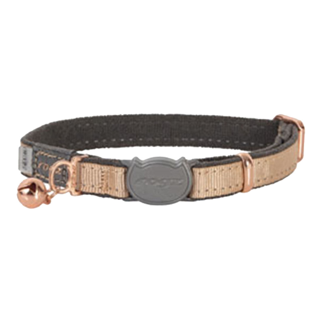 Rogz Urban Cat Safety Collar, Grey, Small