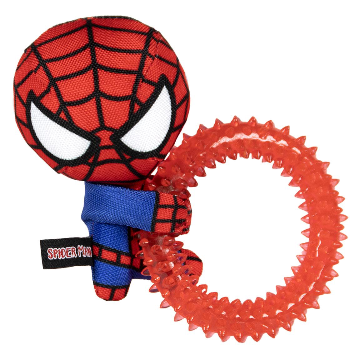 Disney Spiderman TPR Ring Dog Toy
