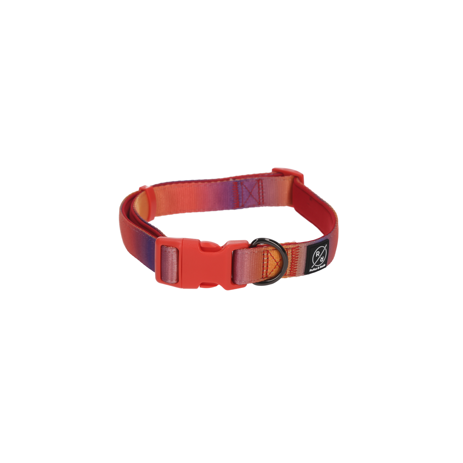 Rufus & Rosie Ombre Adjustable Dog Collar, Medium