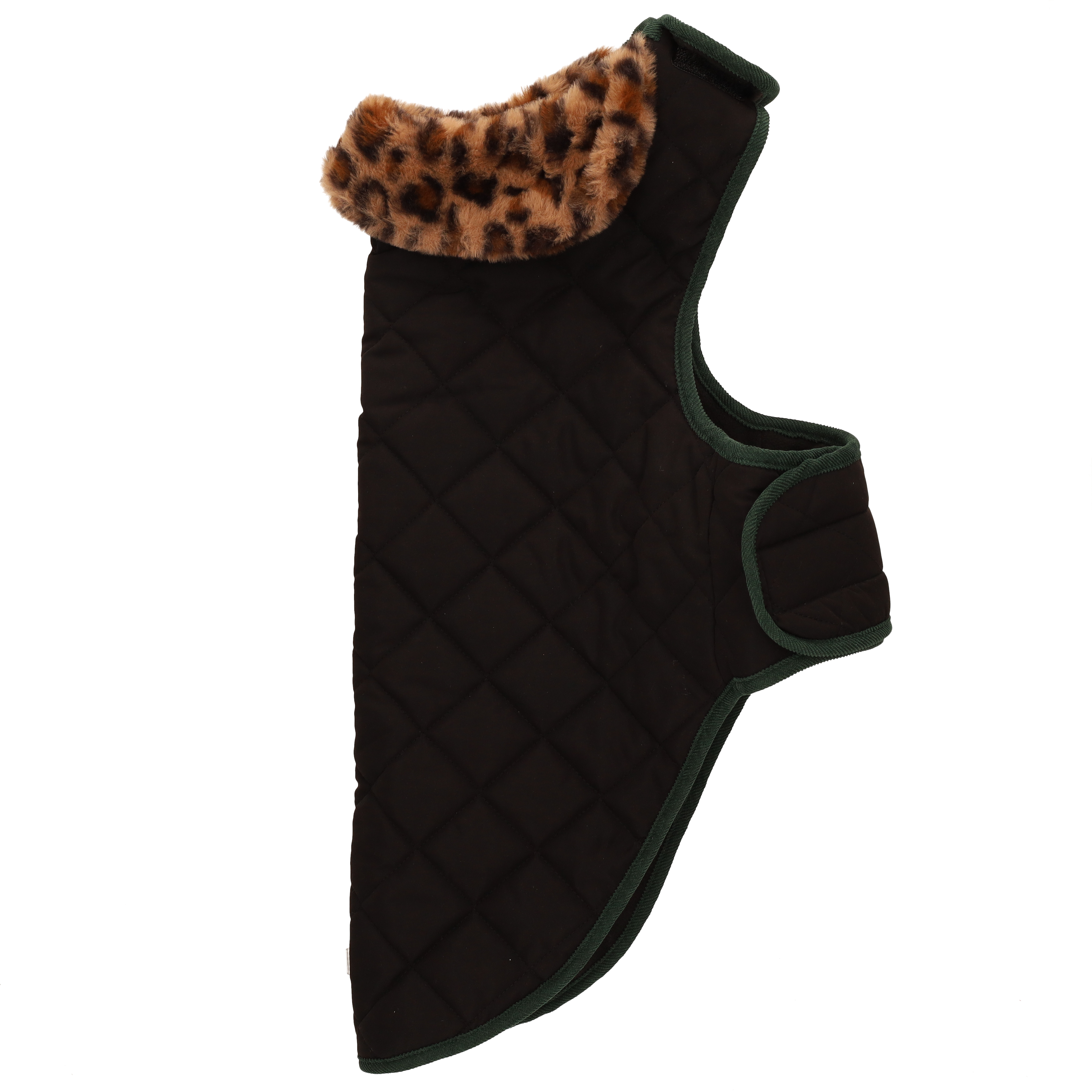 Rufus & Rosie Country Jacket Black Leopard XL Plus
