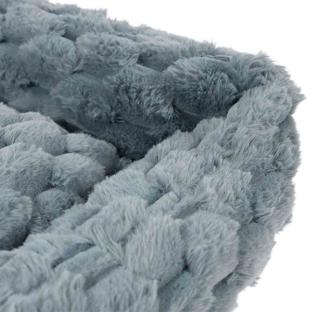 World of Pet Textured Square Pet Bed Small
