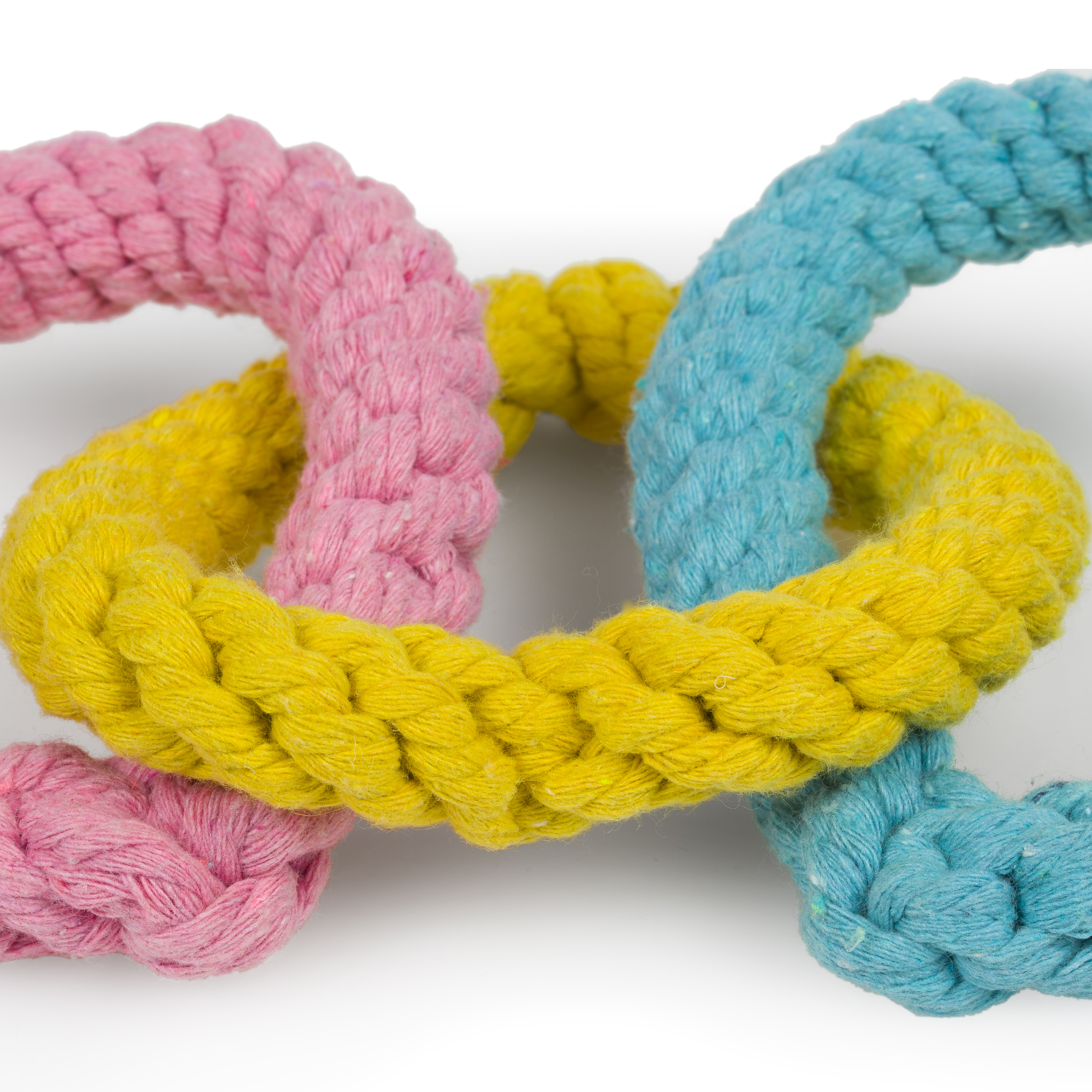 Petface Rope Hearts Dog Toy