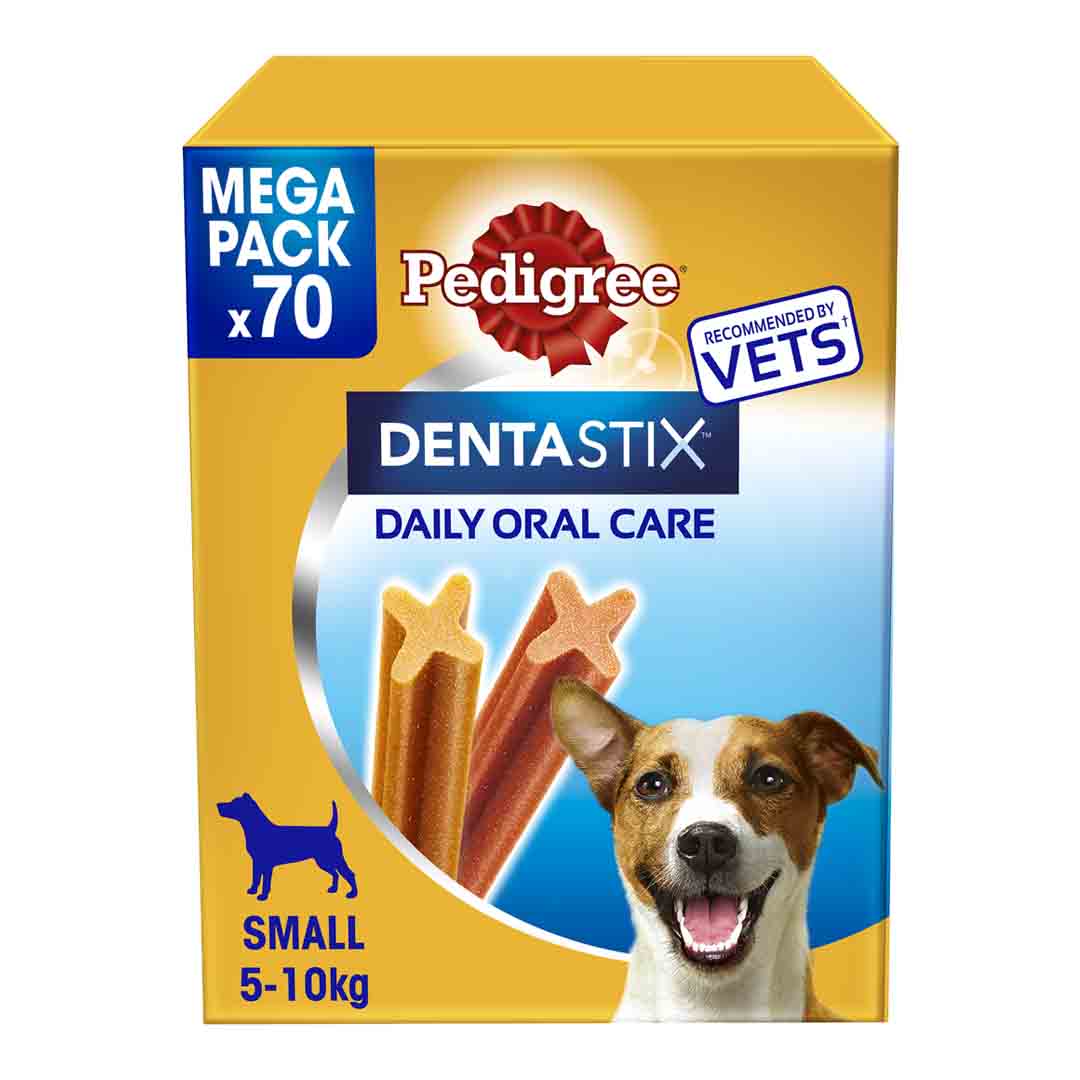 Pedigree Dentastix Daily Oral Care Small Dog Treat 70 Pack