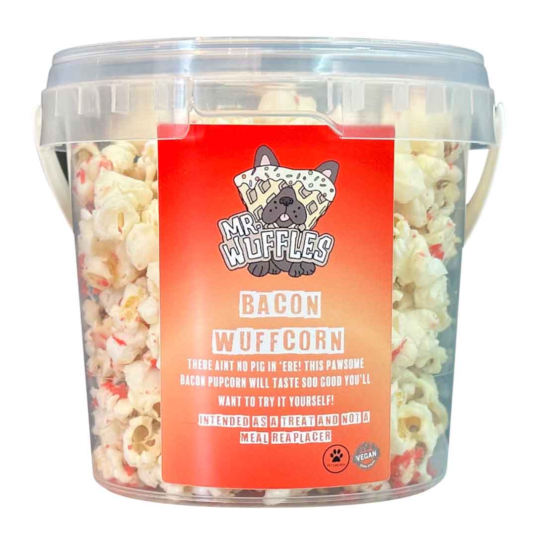 Mr Wuffles Bacon Wuffcorn Dog Treat