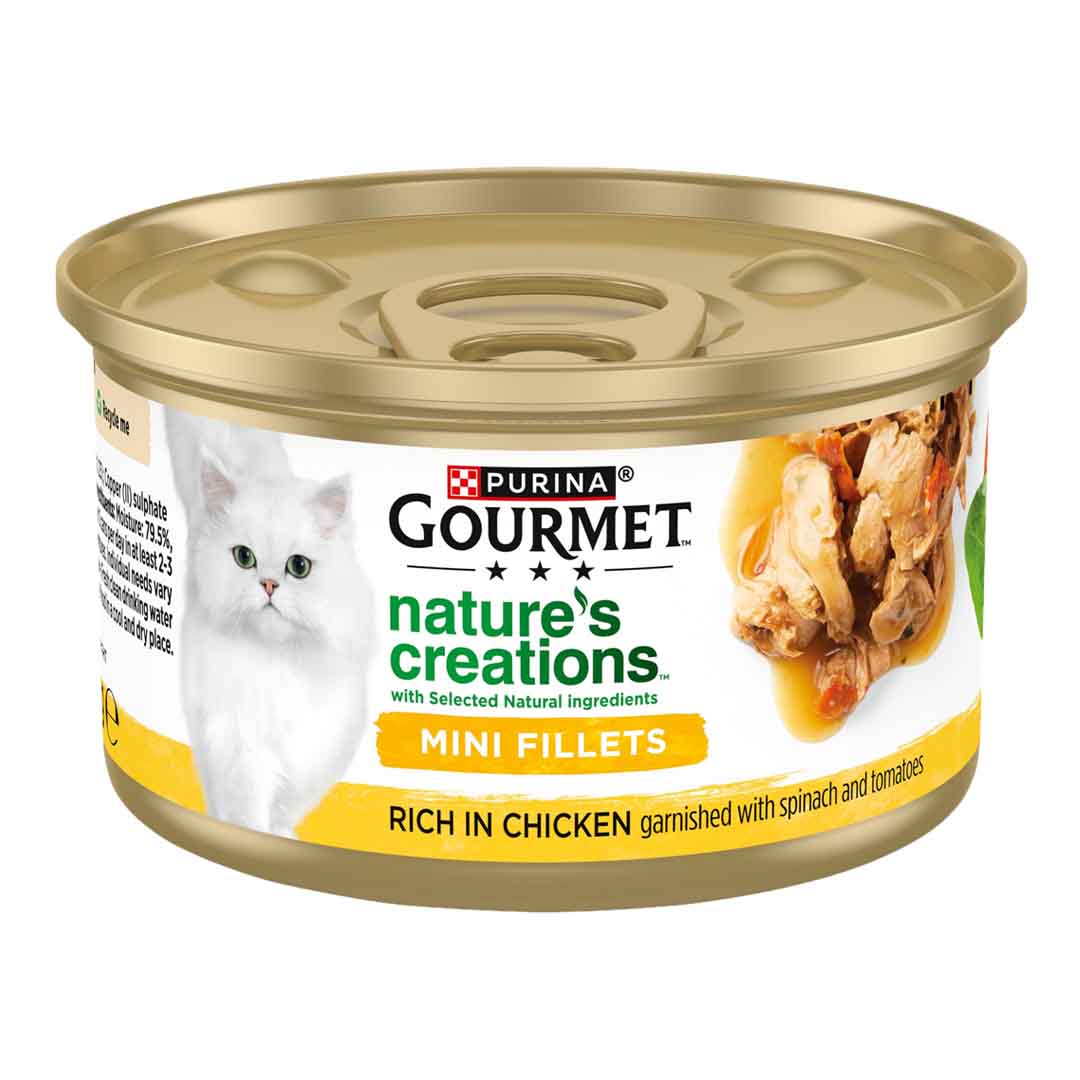 Gourmet Nature's Creations Cat Food Chicken 85g