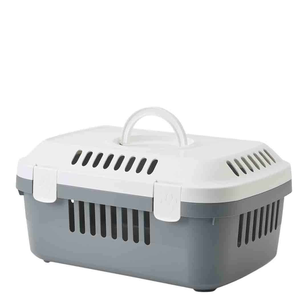 Savic Discovery Pet Carrier White & Grey