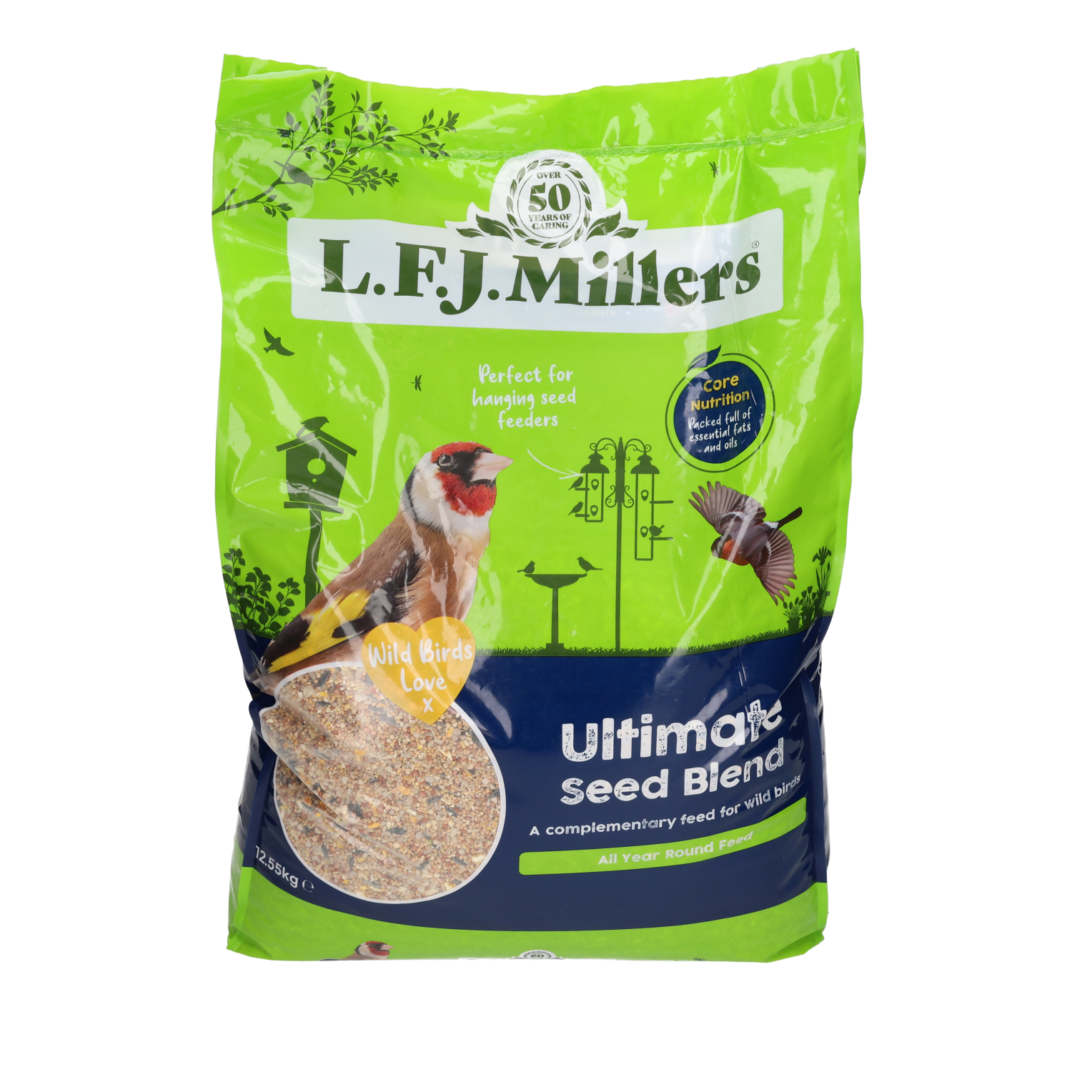 LFJ Millers Ultimate Seed Blend Bird Seeds, 12.55kg
